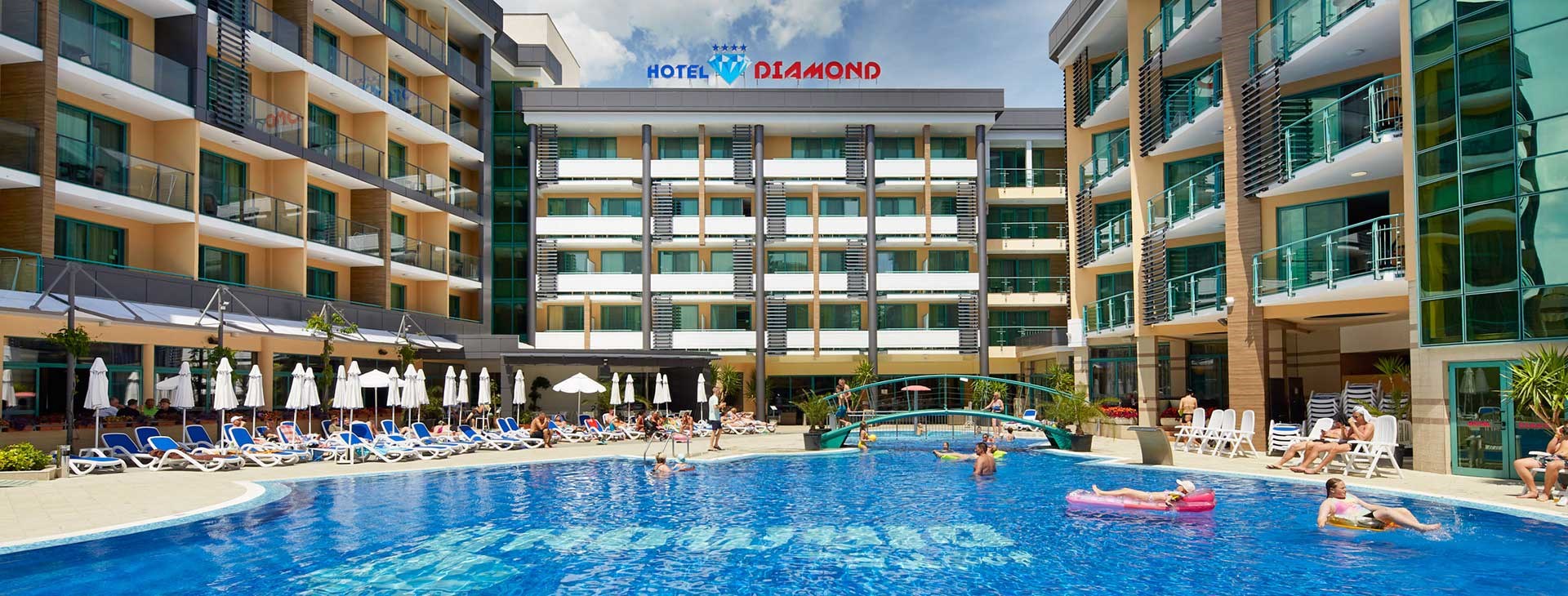 Hotel Diamond Sunny Beach Bułgaria Słoneczny Brzeg Oferty Na