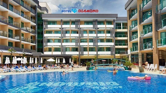 Hotel Diamond Sunny Beach Bułgaria Słoneczny Brzeg Oferty Na