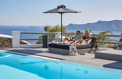 Mr. and Mrs. White Santorini