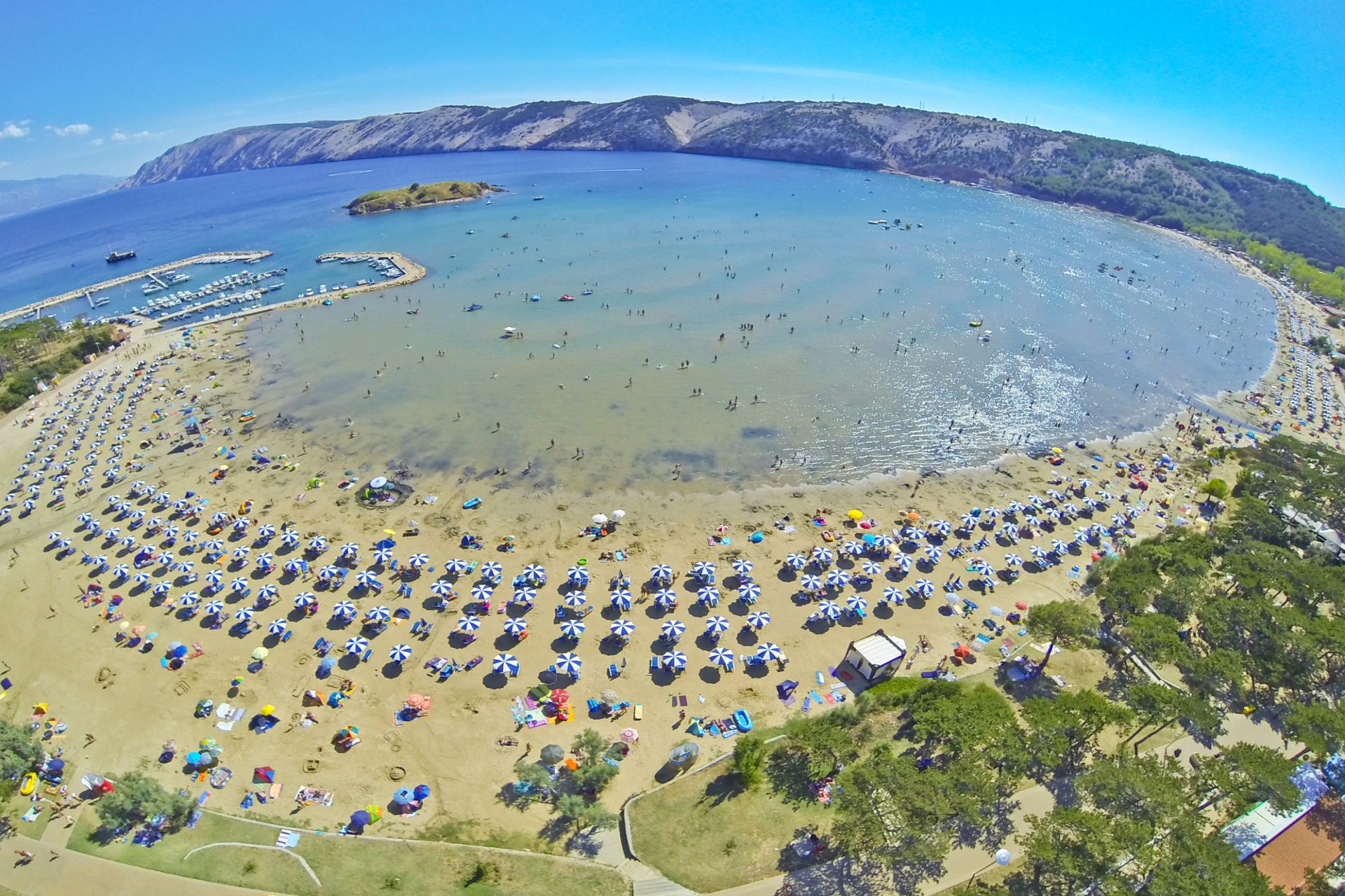 Остров раб в Хорватии Лопар