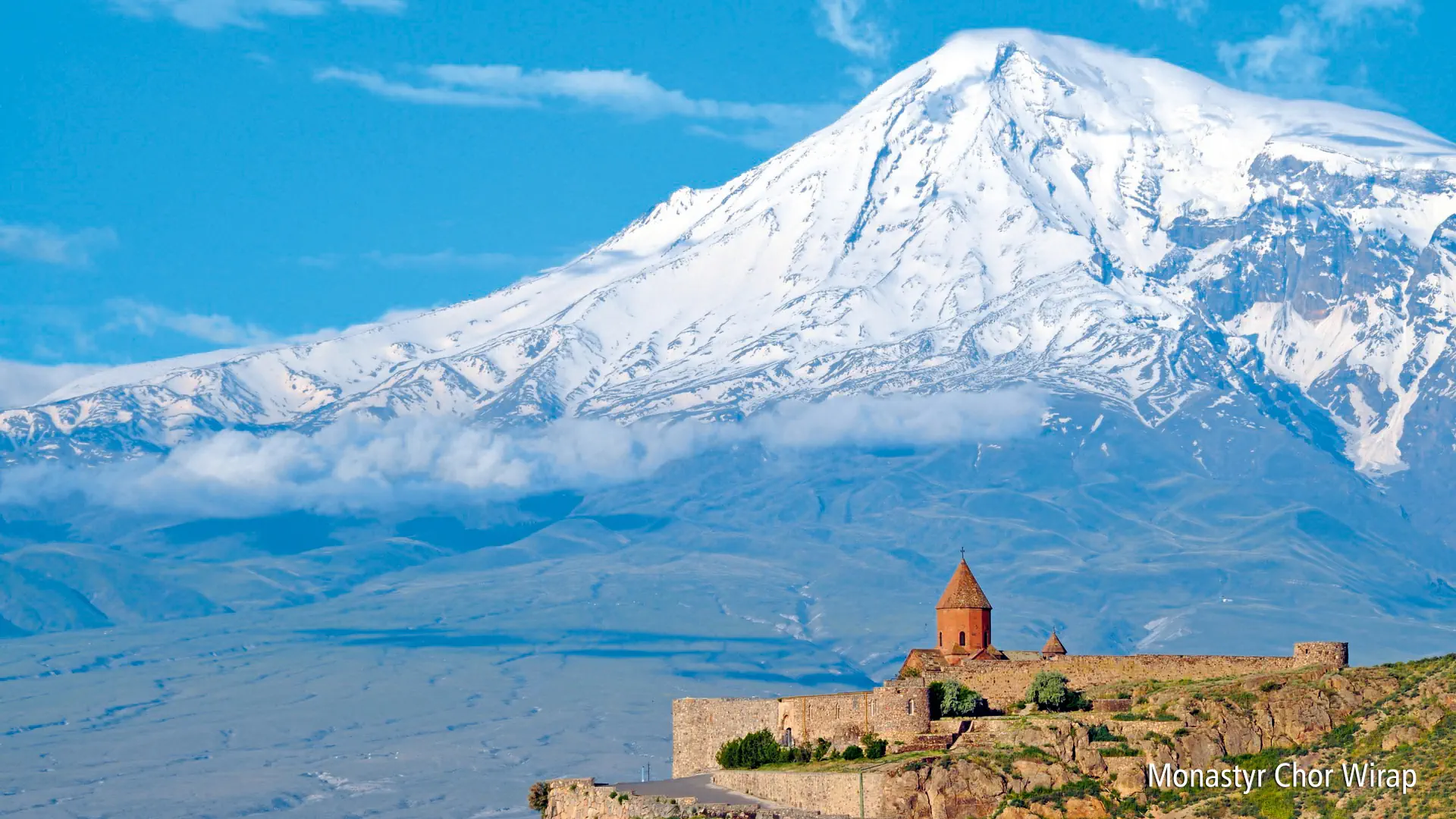 Widok na Ararat, Armenia wycieczka objazdowa w