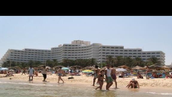 HOTEL EL HANA BEACH - WIDOK Z PLAZY