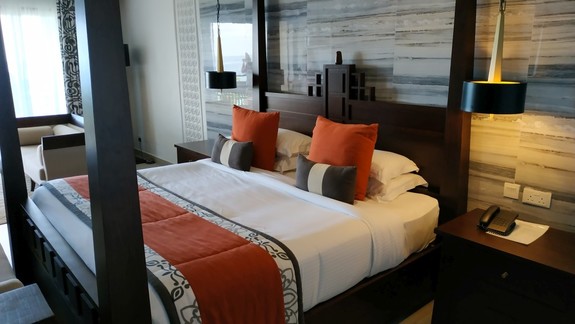 Sypialnia w Ocean Suit Villa