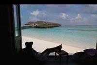Hotel Meeru Island Resort - widok z okna