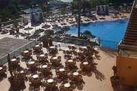 Hotel Playa Paraiso - Widok z balkonu restauracji