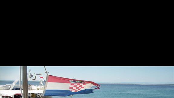 chorwacka banderana statku wycieczkowym