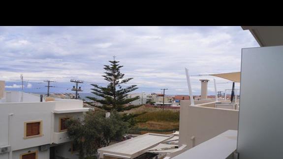 Smartline Dimitrios Beach widok z pokoju suite